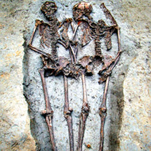 lovers skeletons