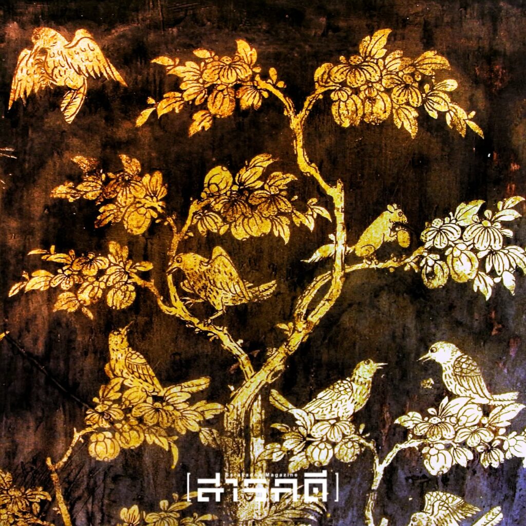 จิตรกรรมโกศล #18 - ชมนกชมไม้ 1 จิตรกรรมโกศล #18 - ชมนกชมไม้ ภาพธรรมชาติ