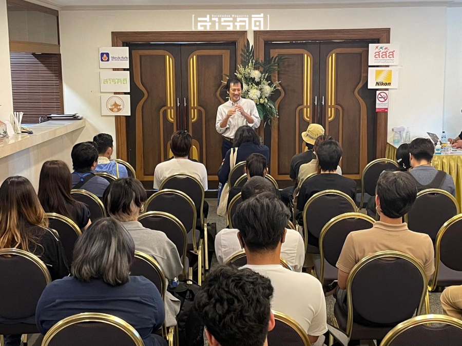 เริ่มต้นอย่างเป็นทางการกับ ค่ายสารคดี ครั้งที่ 18 3 18interviewcamp03