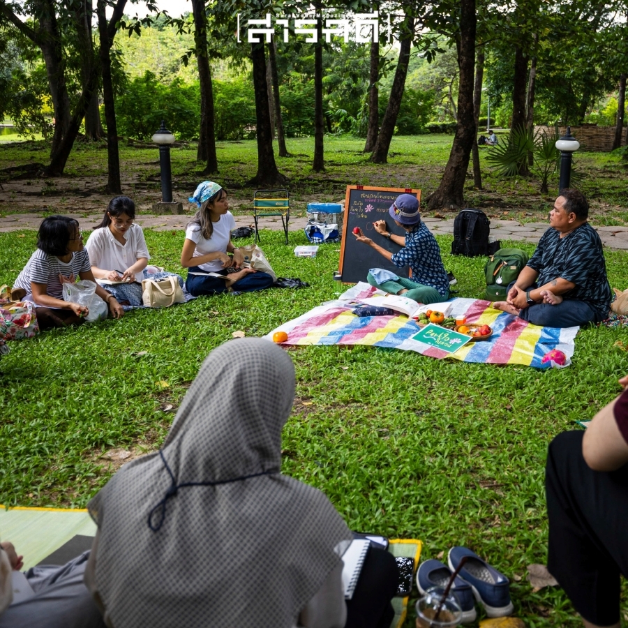 Parkใจ ในสวน : บันทึกดอกไม้บานในใจ กับครูกุ้ง 37 bannaijai03