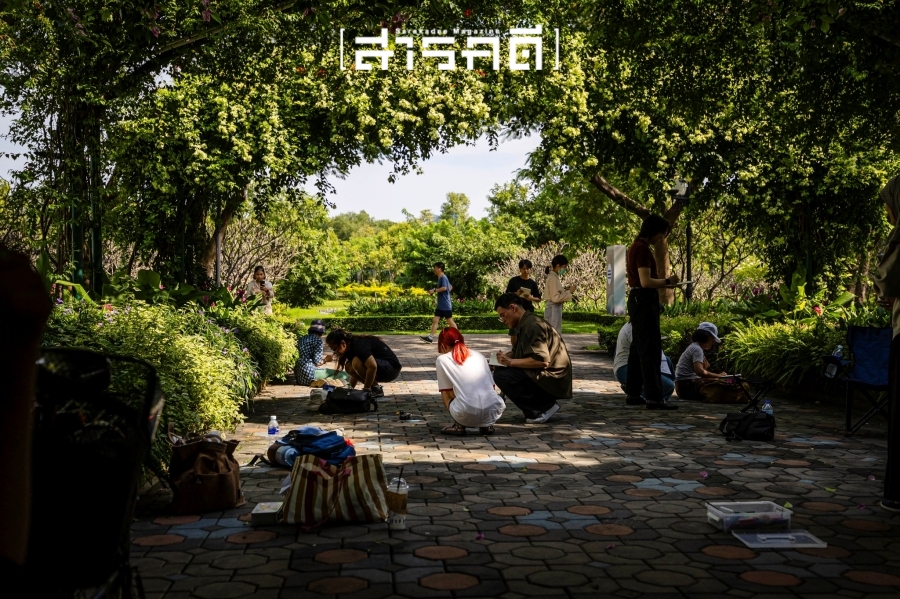 Parkใจ ในสวน : บันทึกดอกไม้บานในใจ กับครูกุ้ง 10 bannaijai11