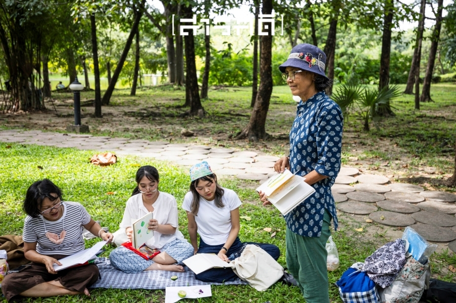 Parkใจ ในสวน : บันทึกดอกไม้บานในใจ กับครูกุ้ง 21 bannaijai22