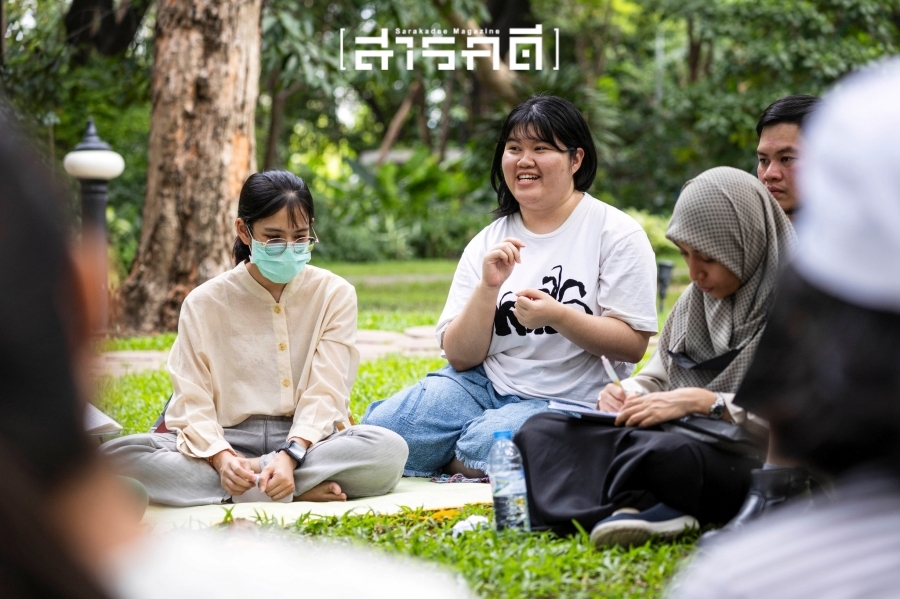 Parkใจ ในสวน : บันทึกดอกไม้บานในใจ กับครูกุ้ง 35 bannaijai36