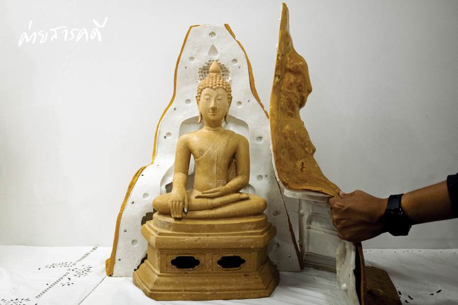 พระพุทธรูปดอกไม้ : ชุบชีวิตใหม่ ดอกไม้พันดวง 1 flowerbuddha01