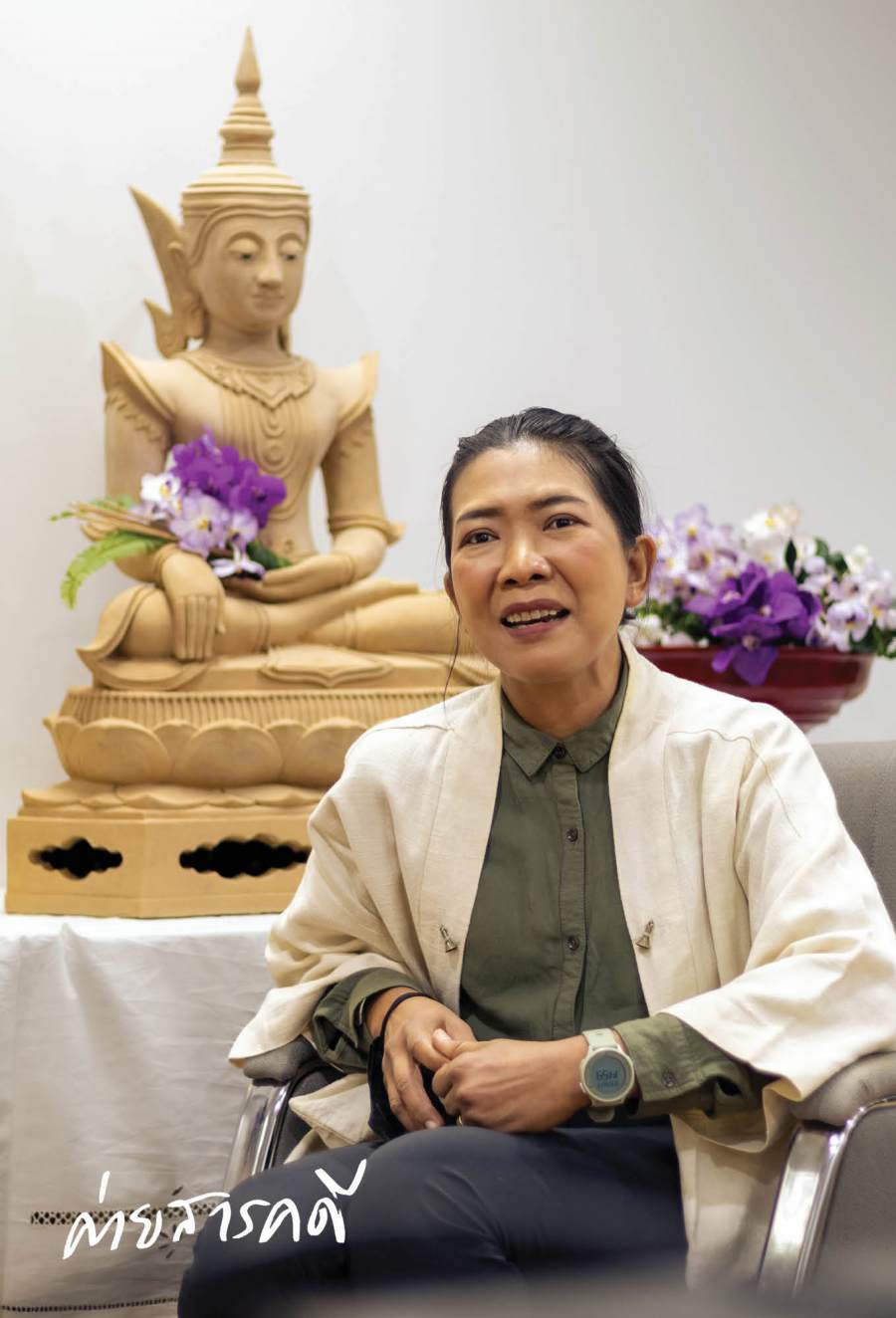 พระพุทธรูปดอกไม้ : ชุบชีวิตใหม่ ดอกไม้พันดวง 5 flowerbuddha05