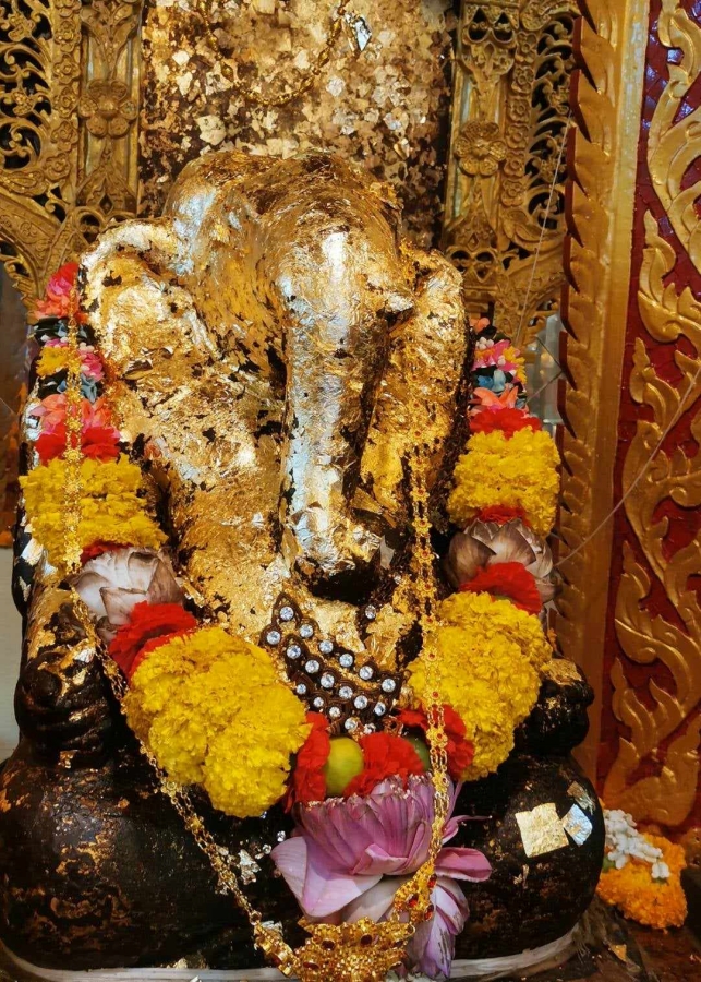 “องค์พ่อคเณศ” ในหลักเมืองพระประแดง : คเณศจตุรถี ๒๕๖๖ 2 ganesha ppd04