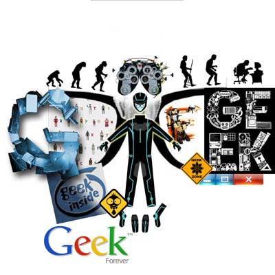 Geek ออกเสียงว่า กี๊ก  เป็นคำสแลง แรก ๆ หมายถึงคนที่สนใจจนเข้าขั้นหมกมุ่นคลั่งไคล้เรื่องคอมพิวเตอร์หรือเทคโนโลยีใหม่ ๆ