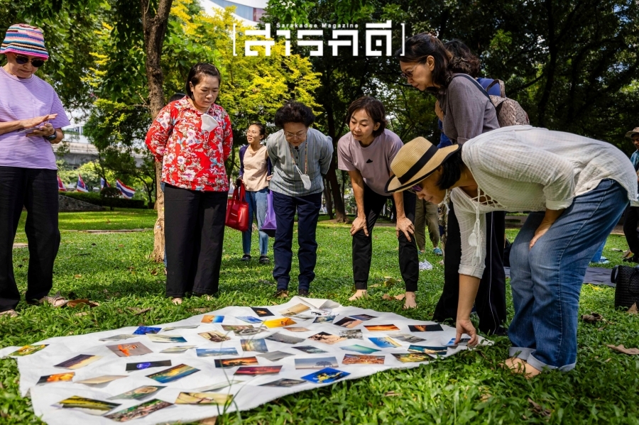 บรรยากาศกิจกรรม Parkใจ ในสวน : พาใจอยู่ร่วมกับสิ่งรอบตัว กับต้น Parkใจ 5 pajaiyu04