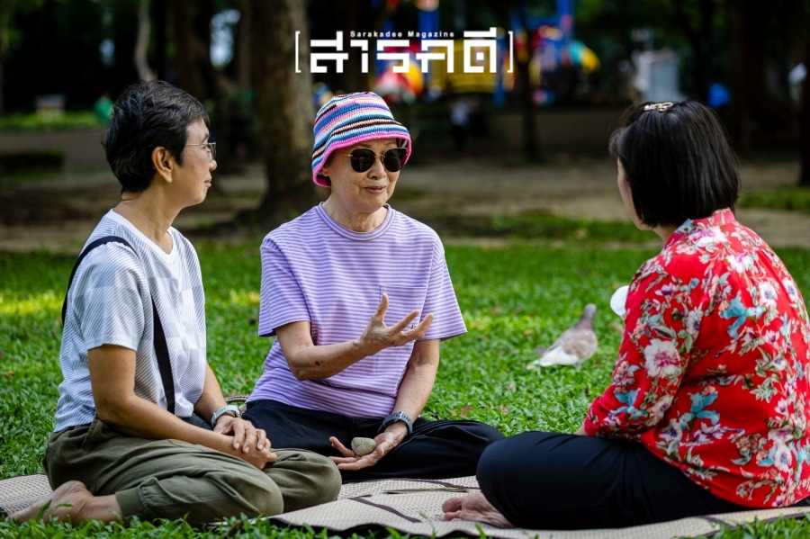 บรรยากาศกิจกรรม Parkใจ ในสวน : พาใจอยู่ร่วมกับสิ่งรอบตัว กับต้น Parkใจ 8 pajaiyu07