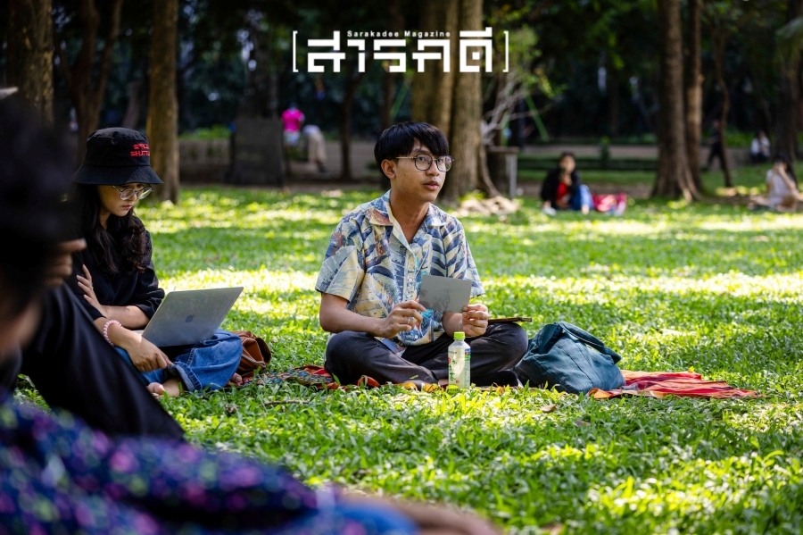 บรรยากาศกิจกรรม Parkใจ ในสวน : พาใจอยู่ร่วมกับสิ่งรอบตัว กับต้น Parkใจ 16 pajaiyu15