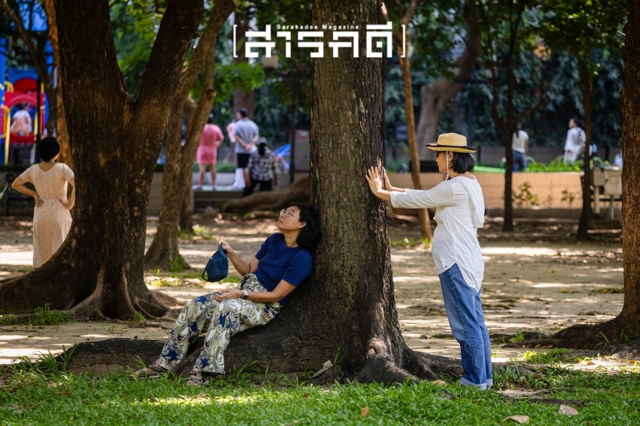 บรรยากาศกิจกรรม Parkใจ ในสวน : พาใจอยู่ร่วมกับสิ่งรอบตัว กับต้น Parkใจ 19 pajaiyu18