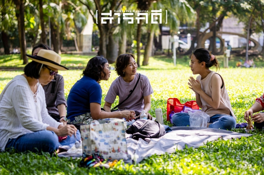 บรรยากาศกิจกรรม Parkใจ ในสวน : พาใจอยู่ร่วมกับสิ่งรอบตัว กับต้น Parkใจ 21 pajaiyu20