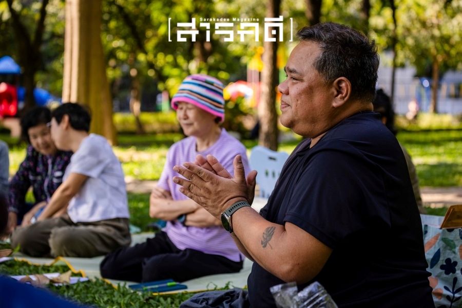 บรรยากาศกิจกรรม Parkใจ ในสวน : พาใจอยู่ร่วมกับสิ่งรอบตัว กับต้น Parkใจ 30 pajaiyu29