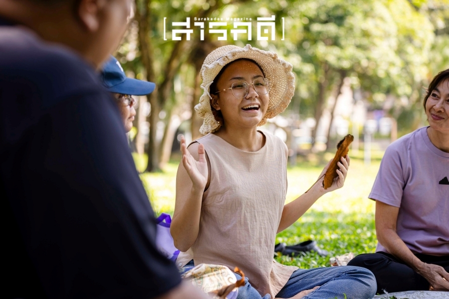 บรรยากาศกิจกรรม Parkใจ ในสวน : พาใจอยู่ร่วมกับสิ่งรอบตัว กับต้น Parkใจ 31 pajaiyu30