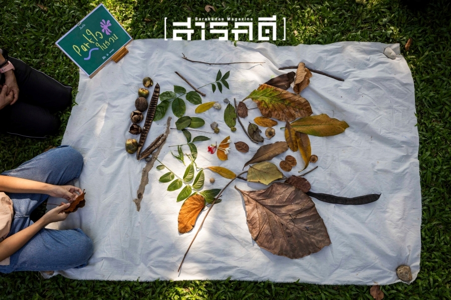 บรรยากาศกิจกรรม Parkใจ ในสวน : พาใจอยู่ร่วมกับสิ่งรอบตัว กับต้น Parkใจ 1 pajaiyu37
