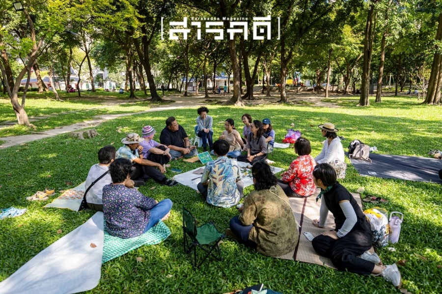 บรรยากาศกิจกรรม Parkใจ ในสวน : พาใจอยู่ร่วมกับสิ่งรอบตัว กับต้น Parkใจ 38 pajaiyu38