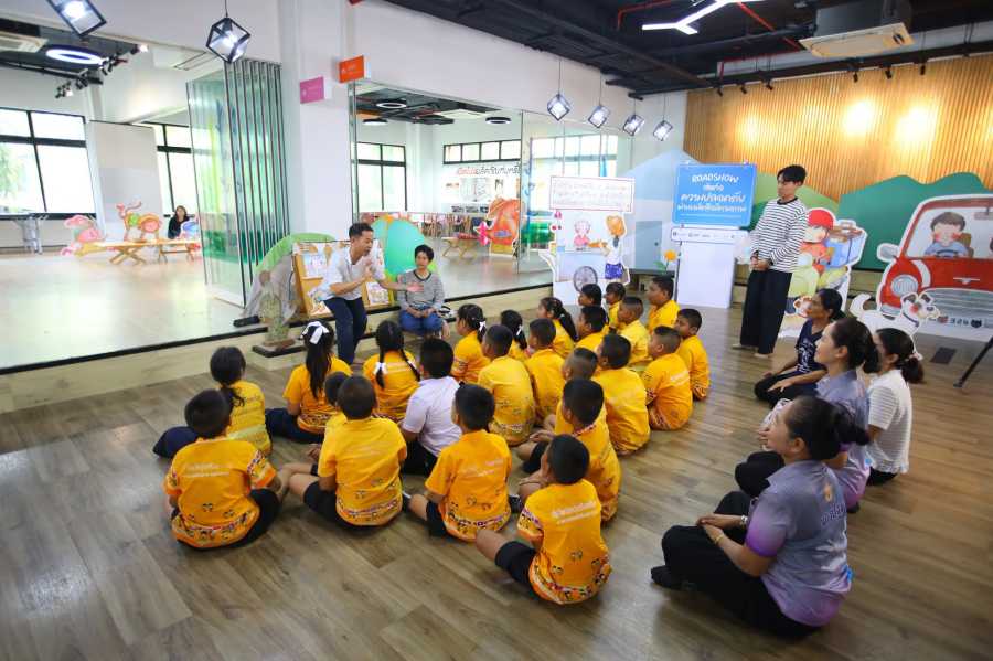 Road Show ส่งต่อความปลอดภัยผ่านหนังสือนิทานภาพด้วยการอ่านนิทาน 14 salawan14