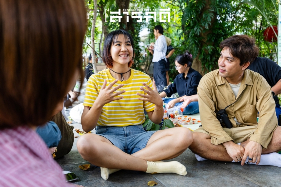 กระรอกน้อยเชื่อมสัมพันธ์ในสวน - 17 พฤศจิกายน 2567 21 squirrel22
