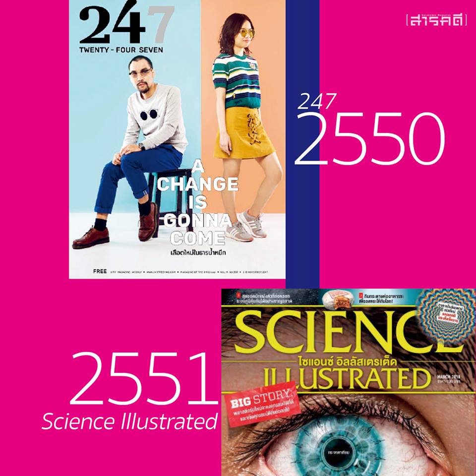 วันและเวลา นิตยสารไทย 13 timelinemag13