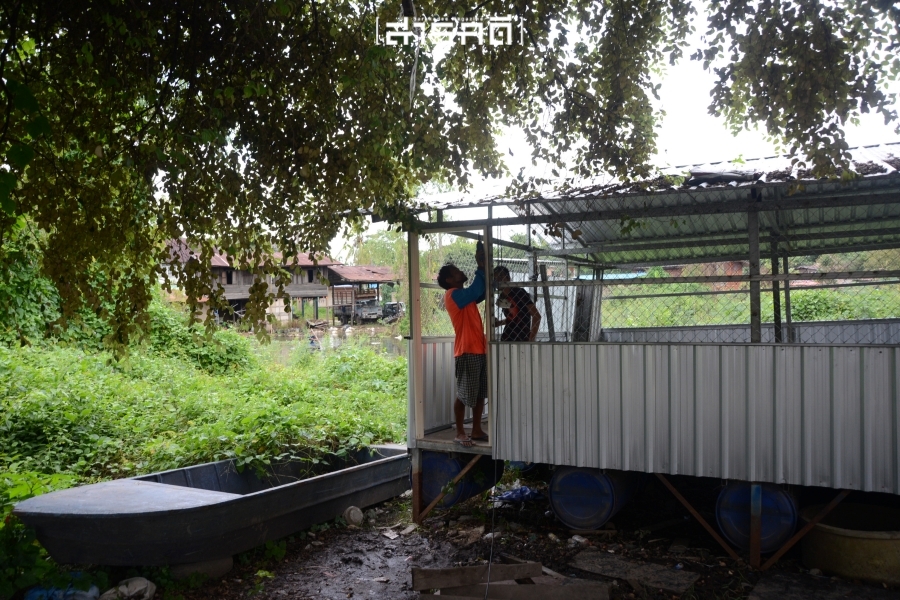 น้ำท่วมอุบลฯ แม่น้ำ (มูล) ผู้คน เขื่อน 12 ubonflood10